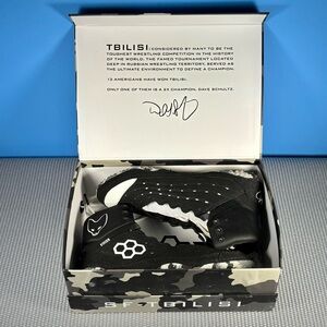 RUDIS SF TBILISI Wrestling Shoes NEW Men’s 8 tactical black white